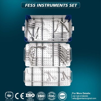 FESS Instruments Set – Endoscopic Sinus Surgery Instrument Kit | Professional ENT Surgical Instruments | German Stainless Steel | Pentax Surgical