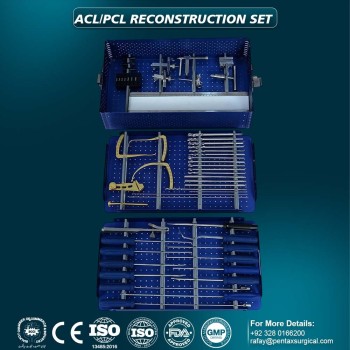 ACL/PCL Reconstruction Knee Arthroscopy Instruments Kit – Orthopedic Surgical Set