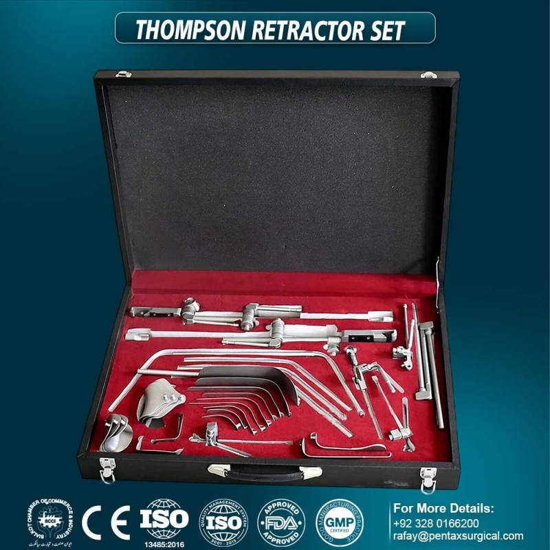 Thompson Retractor Set | Self-Retaining Surgical Retractor System | Pentax Surgical