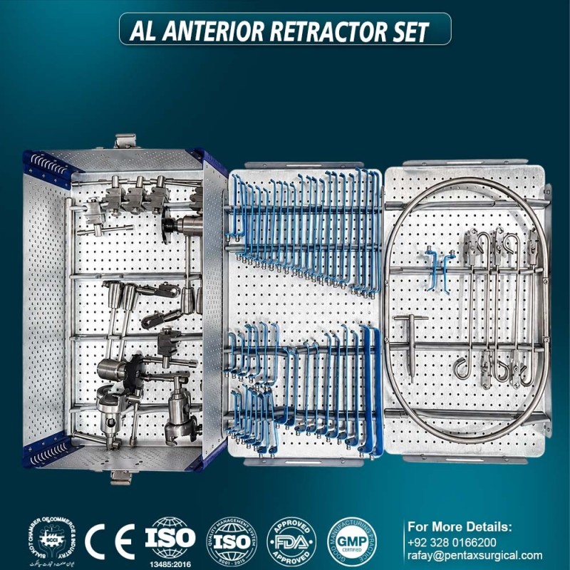 AL Anterior Lumbar Surgical Access System ALIF Retractor Set
