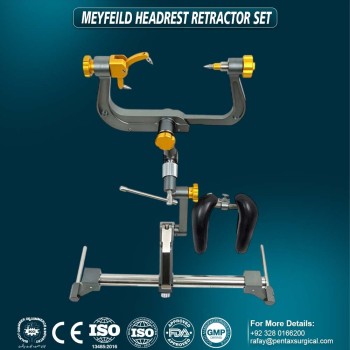 Mayfield Headrest Surgical Skull Clamp Retractor System Neurosurgery Instruments