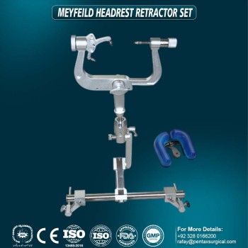 Mayfield Headrest Surgical Skull Clamp Retractor System Neurosurgery Instruments by pentax surgical